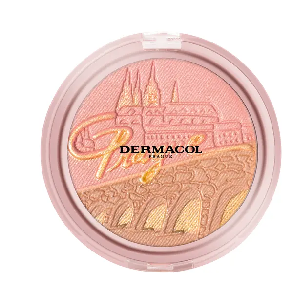 Dermacol Bronzující a rozjasňující pudr s tvářenkou (Bronzing and Highlighting Powder with Blush) 10,5 g
