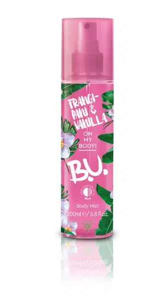 B.U. Frangipani & Vanilla - telový sprej 200 ml