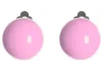 Ballsmania Originálne náušnice O154 15-3207 Malva
