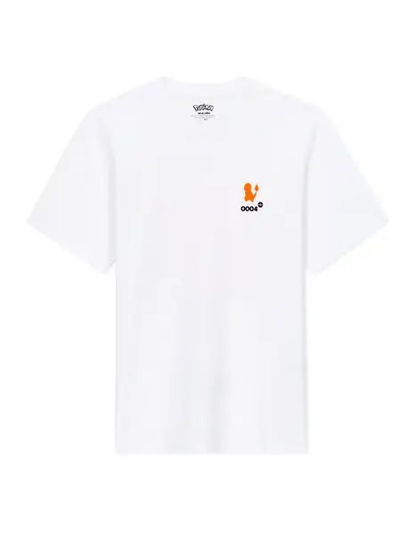 Biele tričko Celio Pokemon Charmander
