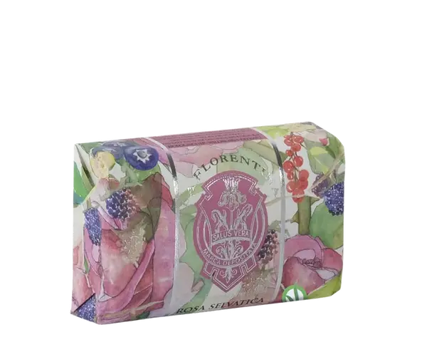 LA FLORENTINA Tuhé mýdlo Rosa Selvatica 200 g