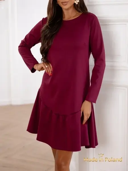 Resti Women's mini dress with a ruffle