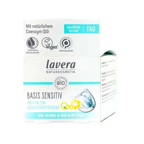 Lavera hydratační krém na obličej proti vráskám s přírodním koenzymem Q10 50 ml