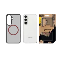 Zadní kryt Tactical MagForce Hyperstealth 2.0 pro Samsung Galaxy S26, černá - červená