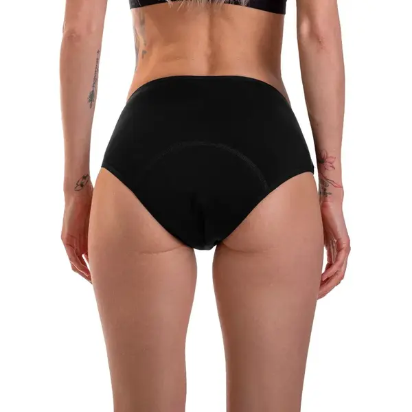 Repetky Menstruační kalhotky s merinem, vysoké, pro silnou menstruaci M