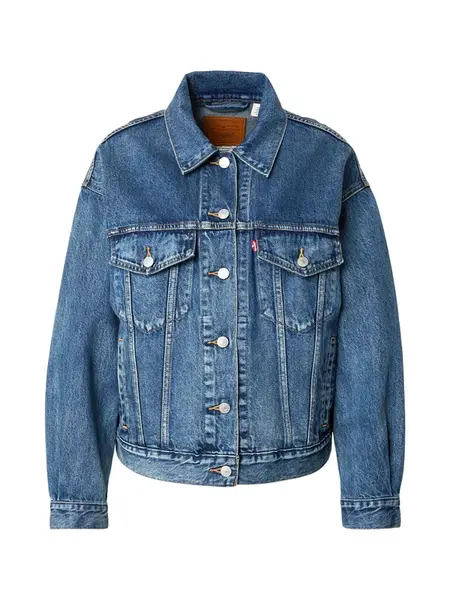 LEVI'S ® Prechodná bunda '90's Trucker Jacket'  modrá denim