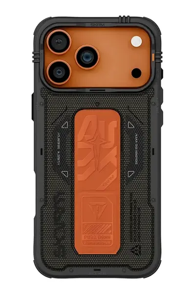 Pouzdro na telefon s vestavěným magnetickým kroužkem Skinarma Phantom iPhone 17 Pro