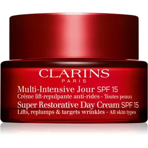 Clarins Super Restorative Day Cream SPF 15 omladzujúci denný krém SPF 15 50 ml