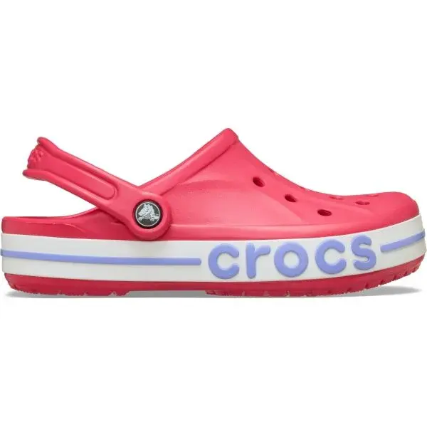 Crocs BAYABAND CLOG Unisex šľapky, červená, veľkosť 36/37