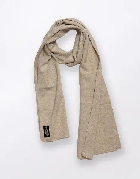 ECOALF Wool Scarf BEIGE MELANGE