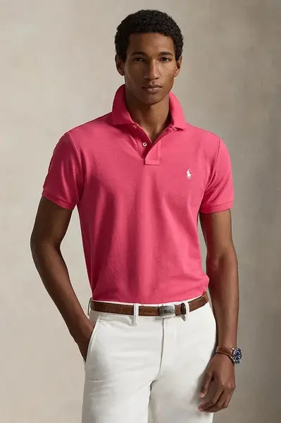 Polo Ralph Lauren  Bavlněné polo tričko