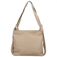 Dámsky kožený kabelko/batoh púdrový - Delami Vera Pelle Antun