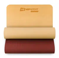 Podložka Fitness TPE 0,6cm oranžovo/červená