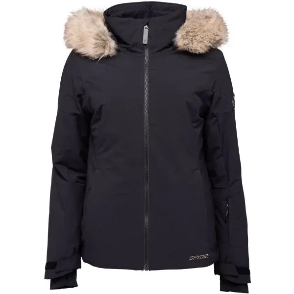 Spyder VIDA JACKET Dámska lyžiarska bunda, čierna, veľkosť