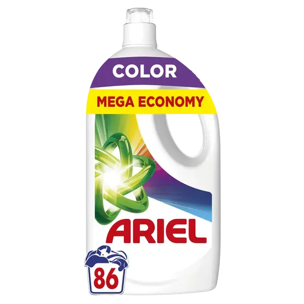 ARIEL Tekutý prací prostředek, Color, 86 dávek 3.87 l