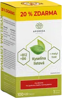 APOROSA Kyselina listová +B12, +B6, 120 tablet