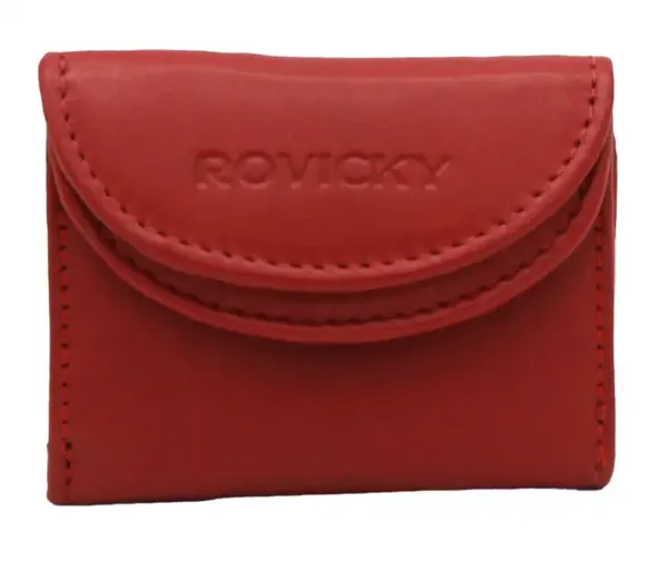 Dámská kožená peněženka červená - Rovicky Mína