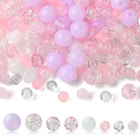 DIY Round Acrylic Beads Bracelets Making Kits