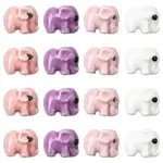 18Pcs 4 Colors Handmade Porcelain Beads