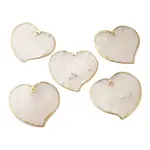 Natural Capiz Shell Big Pendants