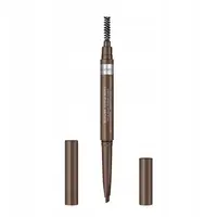 Rimmel Ceruzka na obočie s kefkou Brow This Way (Fill & Sculpt Eyebrow Definer) 002 Medium Brown