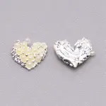 Alloy Heart Cabochons