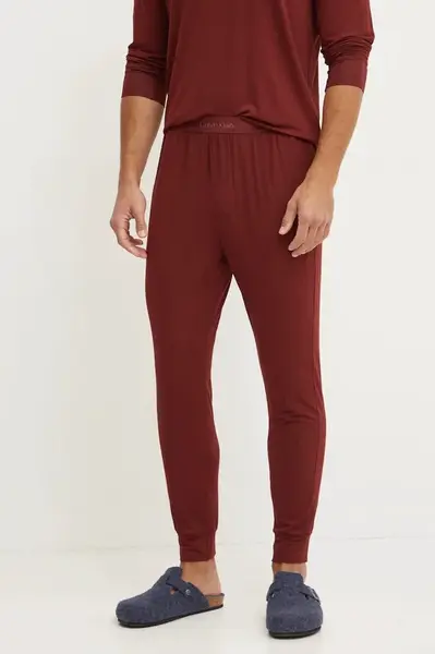 Kalhoty Calvin Klein Underwear červená barva