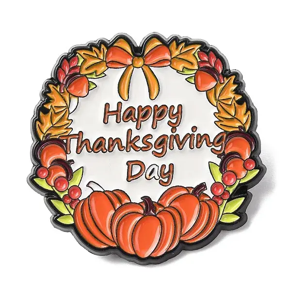 Thanksgiving Day Enamel Pins