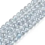 Electroplate Transparent Glass Beads