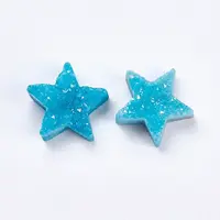 Natural Druzy Quartz Crystal Beads