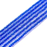 Transparent Glass Beads Strands