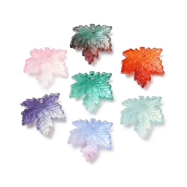 Two Tone Transparency Glass Pendant