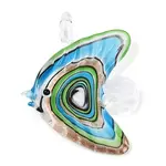 Handmade Gold Sand Lampwork Big Pendants