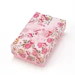 Flower Pattern Cardboard Jewelry Packaging Box