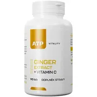 ATP VITALITY GINGER EXTRACT + VITAMIN C 90 TOBOLEK Imunitní doplněk, bílá, velikost