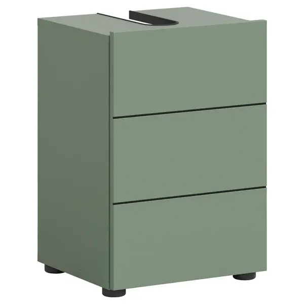 MID.YOU SKŘÍŇKA POD UMYVADLO, zelená, zelená, 38/56/34 cm