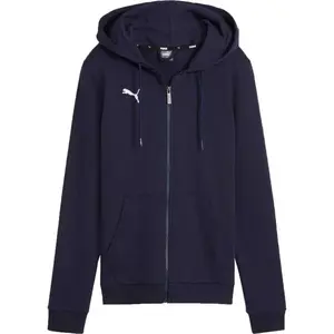Puma TEAMGOAL CASUALS HOODED JACKET W Dámská mikina, tmavě modrá, velikost