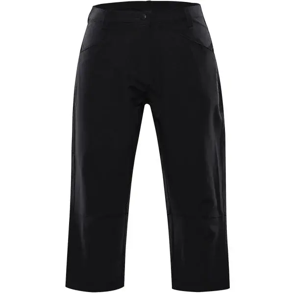 ALPINE PRO WEDERA Dámské softshellové kalhoty, černá, velikost