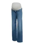 Vero Moda Maternity Džínsy 'VMMTESSA'  modrá denim / kamenná