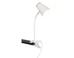 Čítacia lampička so štipcom LED Pongo, biela%