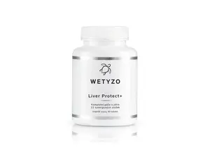 WETYZO Liver Protect+ činnost jater a trávení. 60 kapslí