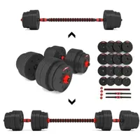 HMS SGP40 Nakládací činky, černá, velikost