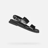 Černé dámské sandály Geox Adelash