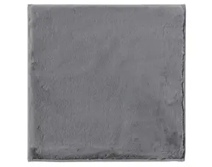 Koupelnová předložka Králík 50x50 cm, tmavě šedá