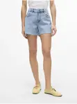 Svetlomodré dámske džínsové kraťasy Vero Moda Tess