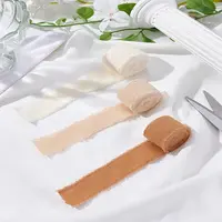 7.5 Yards 3 Colors Cotton Frayed Ribbons