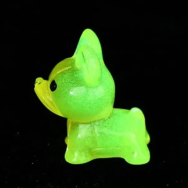 Luminous Resin Dog Display Decorations