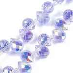 Electroplate Glass Beads Strands