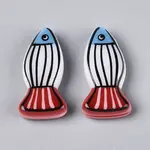 Printed Opaque Resin Beads