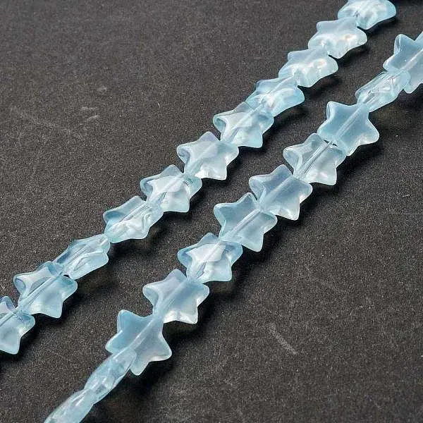 Transparent Glass Beads Strand